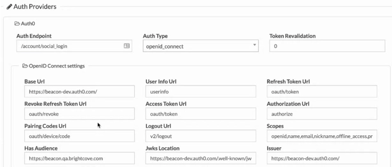 Example Configuration