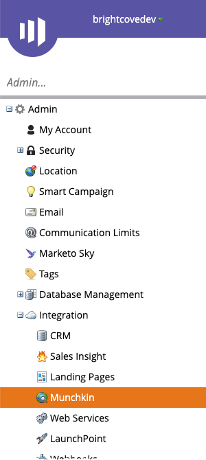 marketo account settings