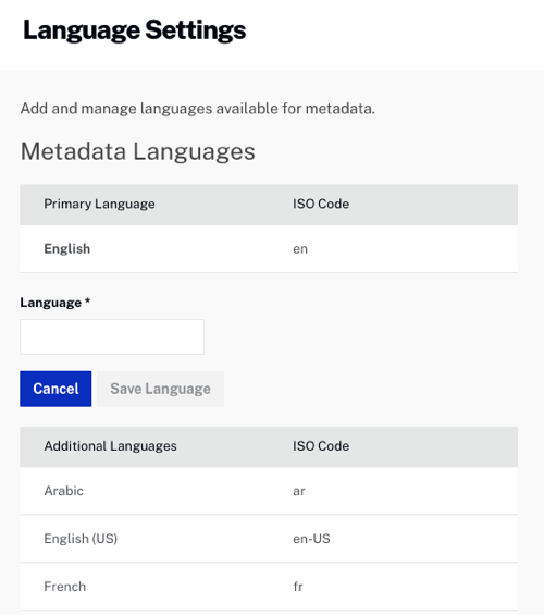 メタデータ言語