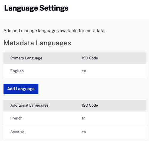 メタデータ言語